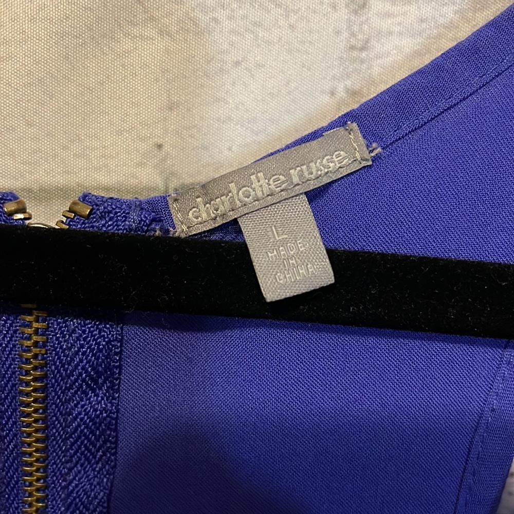 Purple Racer Back Tank Top - Picture 3 of 4